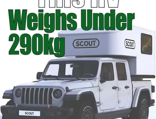 Introducing a Lightweight RV Weighing Only 288kg (634 Pounds)
