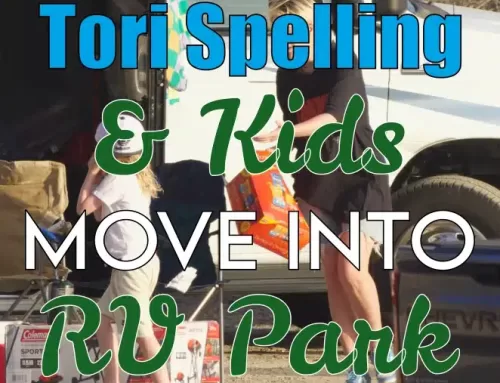 Tori Spelling Moves Into RV With Her Kids