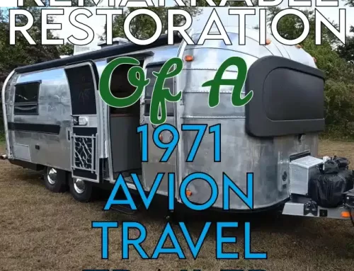 Reviving a Classic: The Remarkable Restoration of a 1971 Avion Travel Trailer